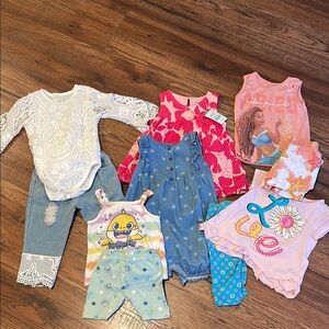 2T/24 month sets and rompers